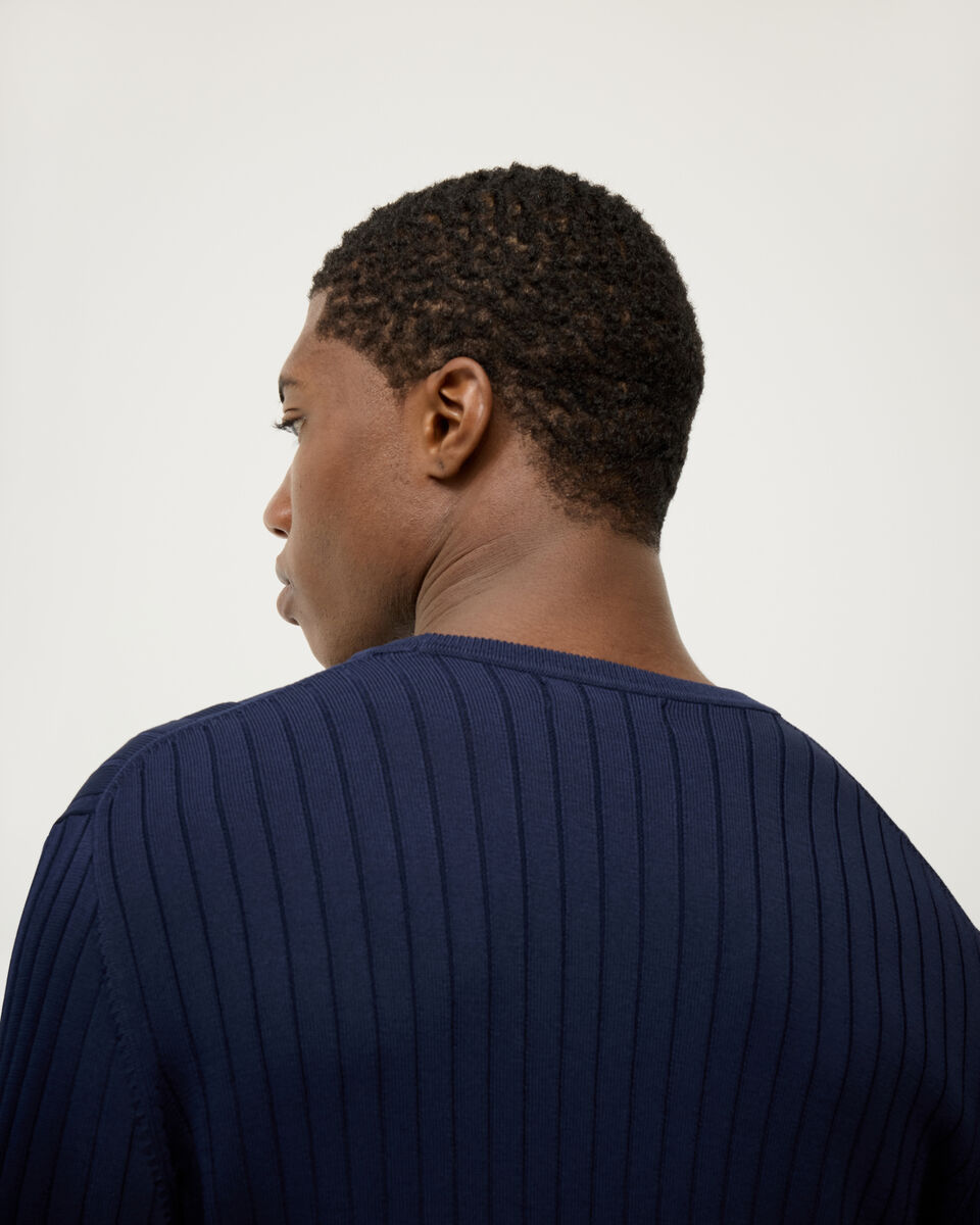 Todd Crew Knit, Navy, hi-res